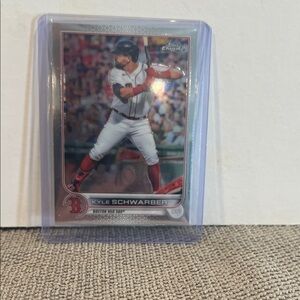 2022 Topps Chrome Series 1 Ben Baller Edition Kyle Schwarber #110